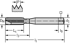 Picture of HSS-E machine taps TD217-M-CL