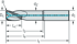 Immagine di Frese per spallamenti e scanalature in metallo duro integrale MB265-A-X-R-N