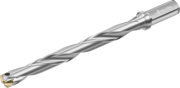 Picture of Exchangeable-tip drills D4140 • Cylindrical shank with flat • metric • 10xD • point angle 140° • Z=2