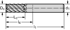 Immagine di Fresa per spallamenti in metallo duro integrale MC128 • Advance • Codolo cilindrico • pollice • Angolo d'elica 50° • Tipo N 50