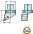 Picture of Turning tools – Lever clamping PRSCL-CAPTO-AUSSEN