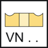 Picture of Shank tool – Rigid clamping DVJN • Walter Turn • metric • Square shank • κ=93°