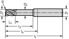 Picture of Solid carbide shoulder/slot milling cutters H8015728