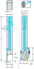 Immagine di Utensile con codolo – Esecuzione di gole radiali G1011-12-16-L-GX-VERST-P
