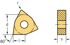 Immagine di Inserti trigoni negativi 80° WNMG-RM5