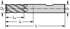 Immagine di Frese per spallamenti e scanalature in metallo duro integrale MC230-W-5-B
