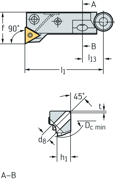 Picture of Precision boring cartridge • metric