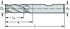 Immagine di Frese per spallamenti e scanalature in metallo duro integrale MC232 • Perform • Codolo DIN 6535 HB • pollice • Angolo d'elica 35° • Keyslot milling and helical mi