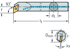 Picture of Boring bar – Screw clamping SDUCR-ISO-INNEN-RUND