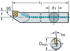 Immagine di Boring bar – Screw clamping SCLCL-ISO-INNEN-RUND