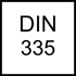 Kép a következőről: 90° HSS E6819TIN countersinker set Z3711TIN-6.3-20.5