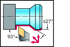 Picture of Shank tool – Rigid clamping DDJN • Walter Turn • metric • Square shank • κ=93°