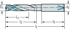 Immagine di Punta elicoidale in metallo duro integrale DC175-08-A1