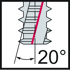 Immagine di Multirow thread mill TC620 • Supreme • DIN 6535 HB shank • metric • WB10TJ • ≤xD • flute helix angle°