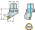 Picture of Turning tools – Screw clamping SDJCL-CAPTO-AUSSEN