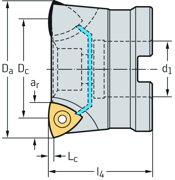 Picture of High-Feed-Fräser F2330-UB1