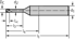 Bild von VHM-Orbitalgewindefräser H538800