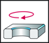 Immagine di Frese ottagonali a spianare M5004 • Foro cil. trascin. trasv. DIN 138 • κ=43° • metrico