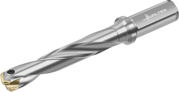 Picture of Exchangeable-tip drills D4140-05 • Cylindrical shank with flat • metric • 5xD • point angle 140° • Z=2