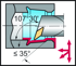 Immagine di Boring bar – Screw clamping A16R-SVQBL11