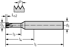 Picture of Orbital thread mill drill TC685 • Supreme • M60 • WB10RC • ≤2,5xD • DIN 6535 HA shank