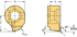 Picture of Exchangeable head – Turning WE07-T10X090L02 WSM23X