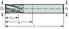 Picture of Solid carbide shoulder/slot mills MA320 • Advance • inch • flute helix angle° • center cutting capability