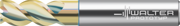 Immagine di Frese per spallamenti e scanalature in metallo duro integrale MC267 • Advance • Codolo DIN 6535 HA • metrico • Angolo d'elica 45° • Tipo Al 45 • Keyslot milling and helical mi