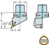 Picture of Turning tools – Screw clamping SVHBL-CAPTO-AUSSEN