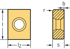 Immagine di Tangential rhombic LNKU-F57