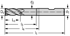 Bild von VHM-Eck-/Nutfräser MC230-W-4-L-C