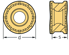 Immagine di Inserti circolari negativi RNMX1206M0-F67 WSP45S